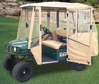 4 Passenger Hinged Sunbrella Golf Cart Enclosures