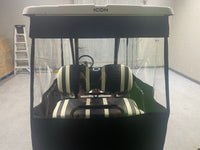 4 Passenger Hinged Sunbrella Golf Cart Enclosures