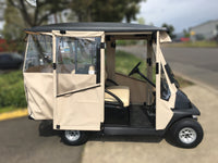 4 Passenger Hinged Sunbrella Golf Cart Enclosures