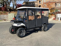 6 Passenger Hinged Sunbrella Golf Cart Enclosures