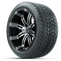 Set of (4) 14 in GTW Tempest Wheels with 225/30-14 Mamba Street Tires