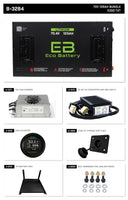 EZGO TXT Eco Lithium 72v 105Ah Battery Bundle