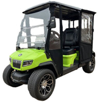 4 Passenger Hinged Sunbrella Golf Cart Enclosures