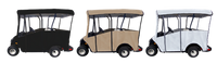 4-Sided "Over the Top"  Golf Cart Cover