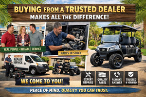 Why Buying from a Trusted Golf Cart Dealer Makes All the Difference