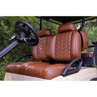 FRONT SEAT CUSHIONS, AVIATOR CC PREC/TEMPO COFFEE