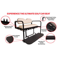 GTW MACH3 Rear Flip Seat CC Precedent, Tempo, Onward - White