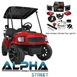 Red Alpha (PREC) Body Kit w/ Street Style Grill & Light Kit