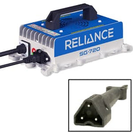 RELIANCE™ EZGO RXV/TXT/Express SG-720 High Frequency Industrial Charger - 48v 3-Pin Paddle
