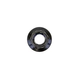 NUT, HEX FLANGE, NYLOCK, M10, BLACK