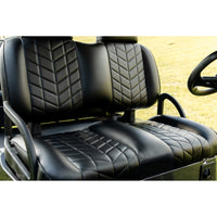 FRONT SEAT CUSHIONS, AVIATOR CC PREC/TEMPO BLACK