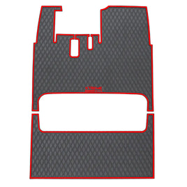 Xtreme Floor Mat Set, ICON i40F, i60, Red-GCM49