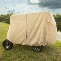 Red Dot Cart Cover for Carts w/ 84" Top Tan