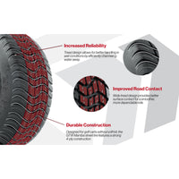 T&W Assy Set (4) 19-154 WHEEL/20-038 TIRE
