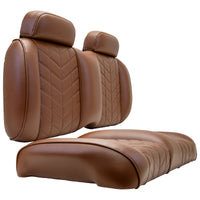 FRONT SEAT CUSHIONS, AVIATOR CC PREC/TEMPO COFFEE