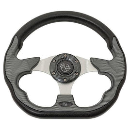 STEERING WHEEL, 12.5 QC-5156F CARBON FIBER