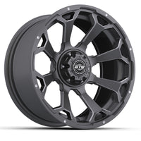 Wheel, Raven 15x7 Matte Gray/Ball Mill