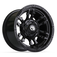 Wheel, Shogun 12x7 Gloss Black