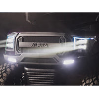 ALPHA DELUXE GRILLE W/ DRL LIGHTS