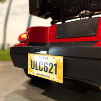 REAR LICENSE PLATE HOLDER W/LED LIGHT
