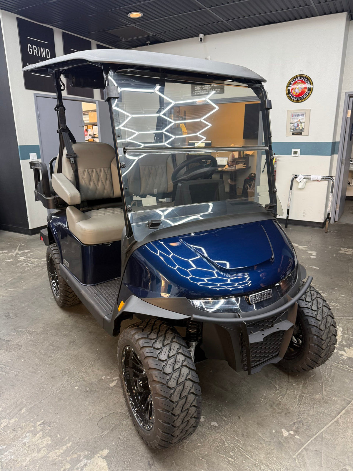 2026 E-Z-GO RXV 4 Summit XTL Elite Lithium (Blue)