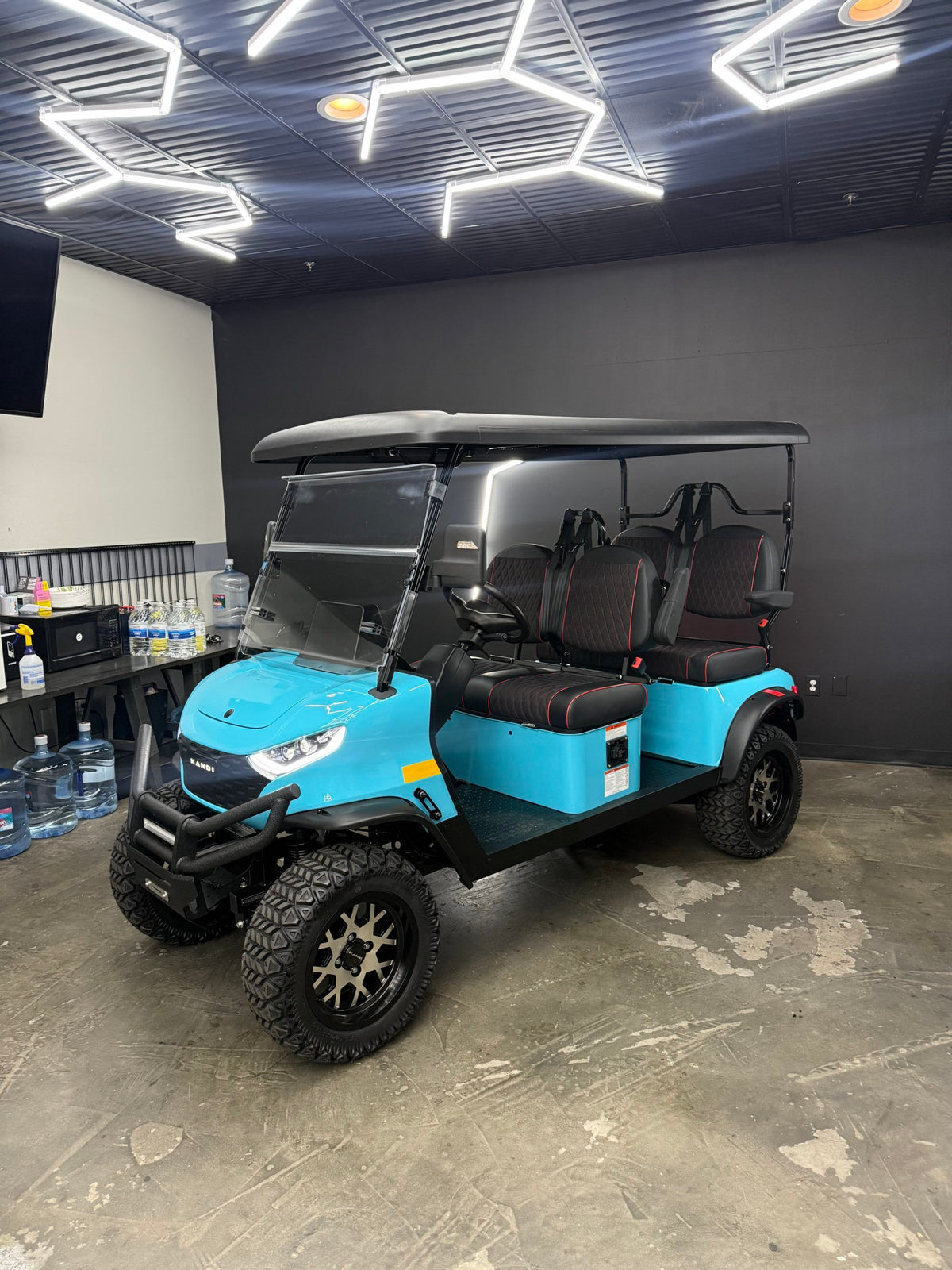 2024 Kandi America Kruiser 4 Passenger Pro Forward (Turquoise)