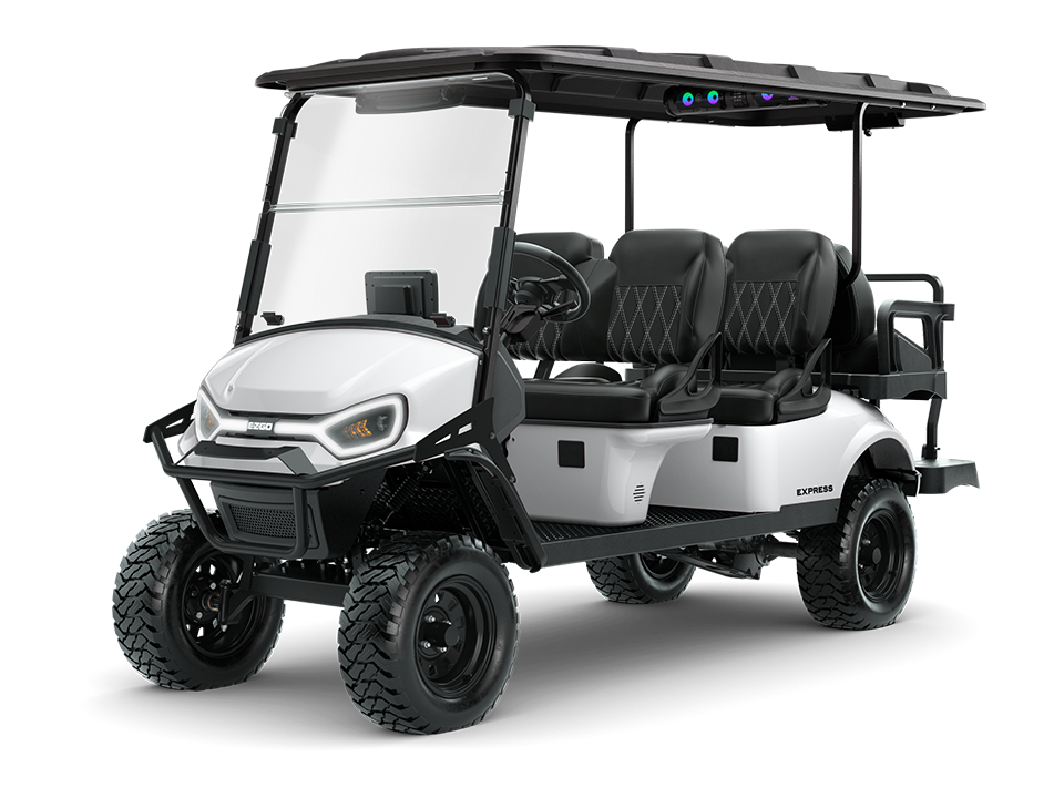 2027 E-Z-GO Express 6 Summit XTL (Bright White)