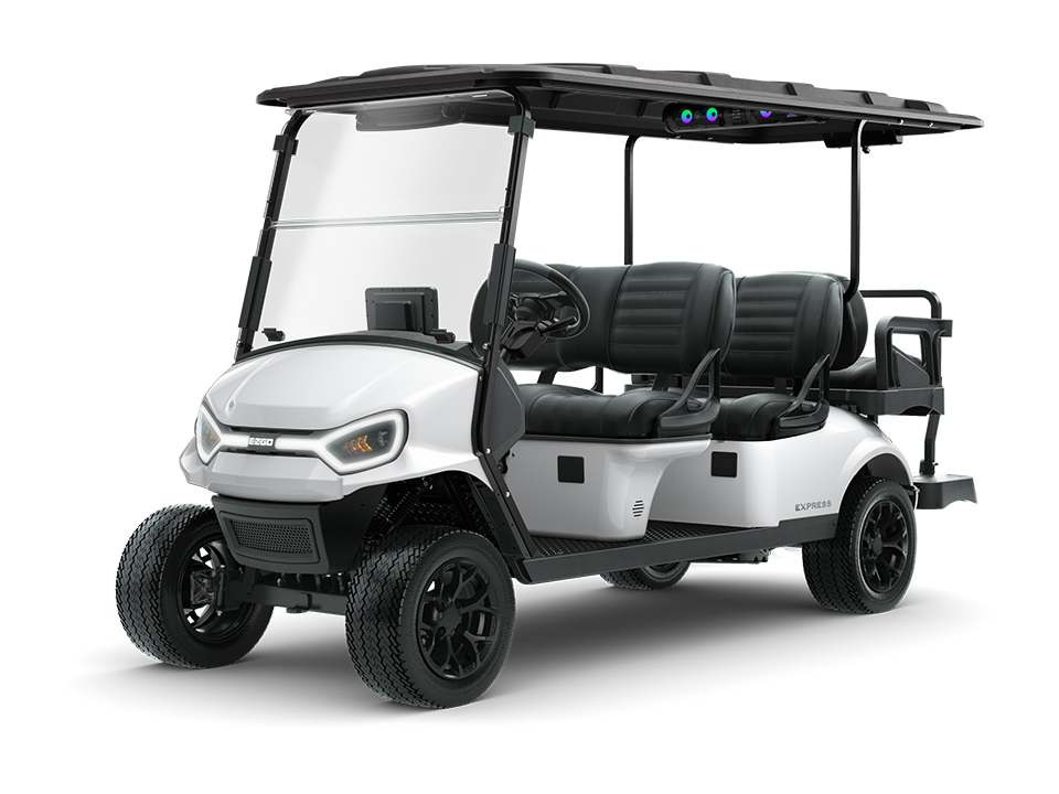 2027 E-Z-GO Express 6 Touring ST (Bright White)
