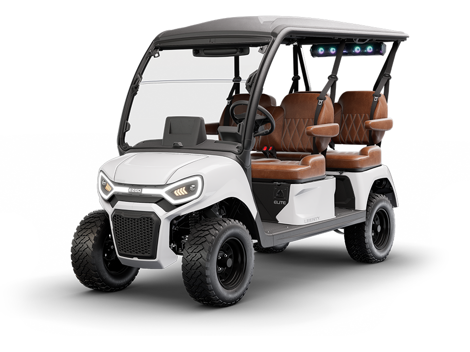 2027 E-Z-GO Liberty 4F XTL (Bright White)