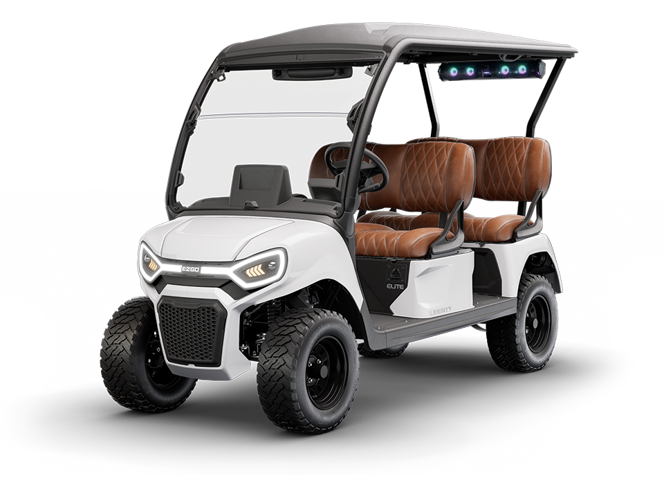 2027 E-Z-GO Liberty 4F XT (Bright White)