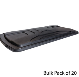 84" EXTENDED BLACK TOP W/TRIPLE-TRACK, (20 pkg)