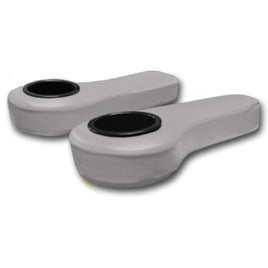 REAR ARM REST CUSHION SET W/ CUP HOLDER - YAMAHA GRAY