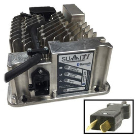 SUMMIT SERIES II CHARGER 650W 36/48V, 2-Blade Gray Molded