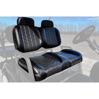 FRONT SEAT CUSHIONS, AVIATOR CC PREC/TEMPO BLACK