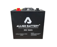 36V 36AH ALLIED LITHIUM BATTERIES - Golf Cart and Marine
