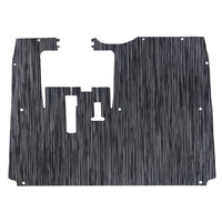 CHILEWICH MAT, BLACK RIBWEAVE, YAMAHA DRIVE