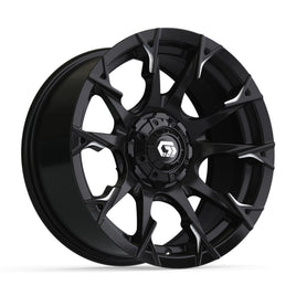 Wheel, Diablo 15x7 Gloss Black/Machined
