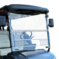 Windshield, Dach Apollo, Clear, Vented