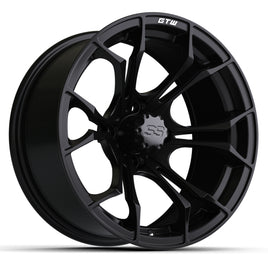Wheel, Spyder 15x7 Matte Black