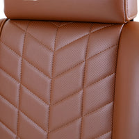 FRONT SEAT CUSHIONS, AVIATOR CC PREC/TEMPO COFFEE