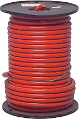 CABLE BLK 6GA X  49 STRAND 100' SPOOL