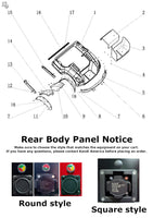 Kandi Kruiser OEM Rear Trim Assembly