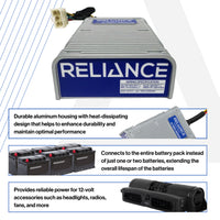 RELIANCE 30 AMP DC CONVERTER 72-12VOLTS