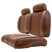 FRONT SEAT CUSHIONS, AVIATOR CC PREC/TEMPO COFFEE
