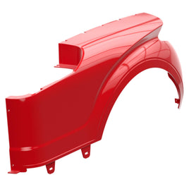 DRIVER SIDE PANEL, REAR BODY STORM, ROSSO RED