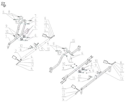 SEAT BELTS diagram