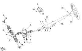 STEERING SYSTEM diagram