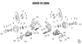 FRONT BRAKES diagram