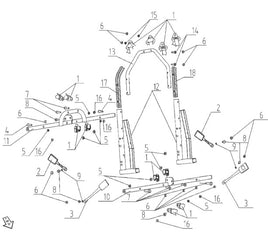 REAR SEAT BELT diagram