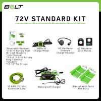 Bolt 72V Standard Accessory Kit Only